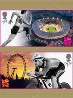 London 2012: Paralympic Stamps (Cropped Version)