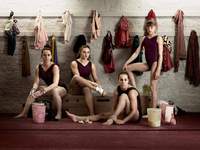 (Left to Right) Women's Olympic Gymnastics Team, Hannah Whelan, Beth Tweddle, Jenni Pinches & Rebecca Tunley, 