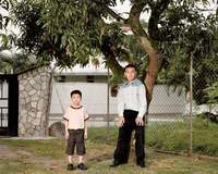 Third Brother's son from second marriage and Grandson(Son of Duaghter from first marriage) outside Parent's home, Kuala Lumpur